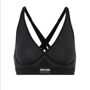Adam Selman Sport Bonded Nylon Sports Bra NWT